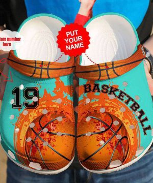 Basketball Unisex Clogs – Basketball Personalized Life Clog Shoes For Men And Women