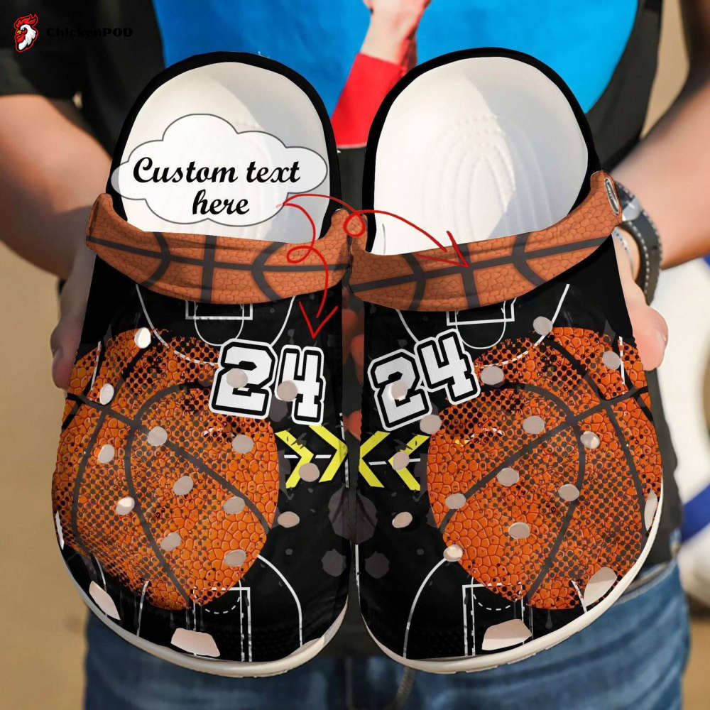 Basketball Personalized Leather Ball Clog Unisex Clogs Shoes Basketball Basketball Personalized Leather Ball Clog Unisex Clogs Shoes Basketball