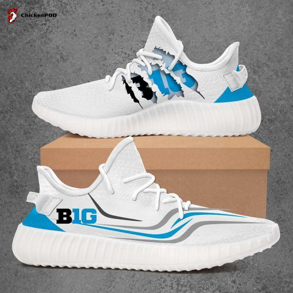 Big Ten Gear Ncaa Yeezy Sneaker For Men Women Fans Big Ten Gear Ncaa Yeezy Sneaker For Men Women Fans