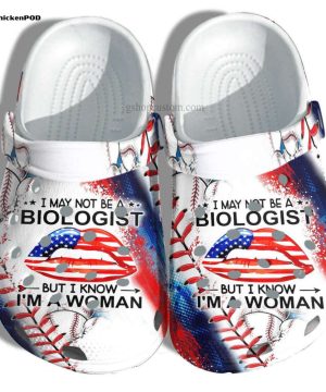 Biologist Woman Baseball Lover 3D Clog Unisex Shoes Gift Daughter – Biologist America Flag Baseball Unisex Clogs Shoes Gift 4Th Of July Biologist Woman Baseball Lover 3D Clog Unisex Shoes Gift Daughter – Biologist America Flag Baseball Unisex Clogs Shoes Gift 4Th Of July