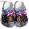 Black Girl Proud Unisex Clogs Clog Shoes