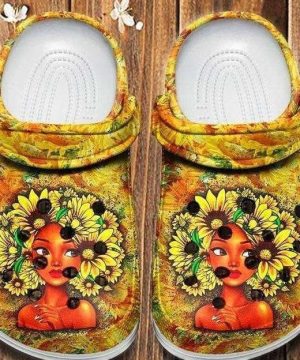 Black Girl Proud Unisex Clogs Clog Shoes