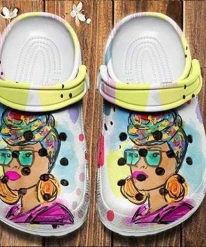 Black Woman Birthday Gift Rubber clog Unisex Clogs Shoes