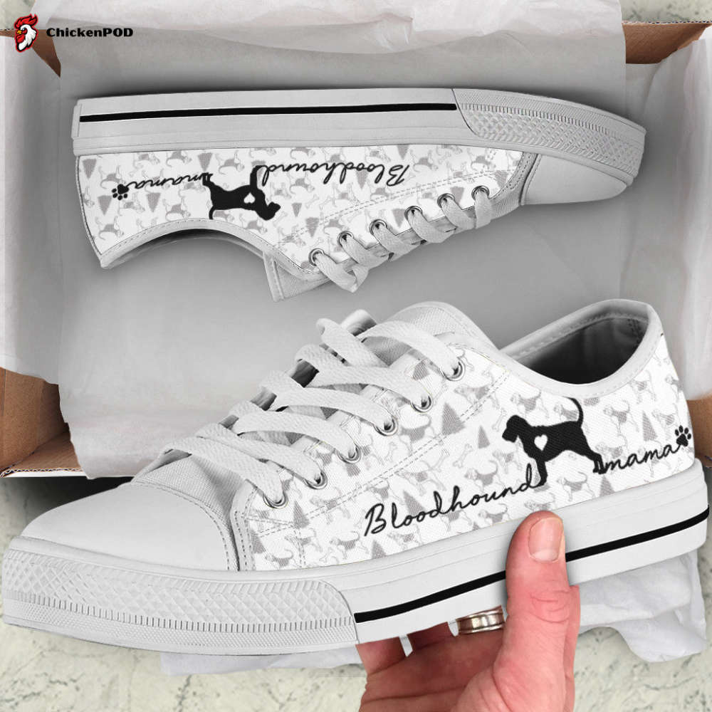 Bloodhound Low Top Shoes Gift For Men Women Bloodhound Low Top Shoes Gift For Men Women