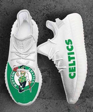 Boston Celtics MLB Yeezy Sneaker For Men Women Fans