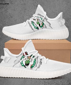 Boston Celtics NBA Yeezy Sneaker For Fans Boston Celtics NBA Yeezy Sneaker For Fans