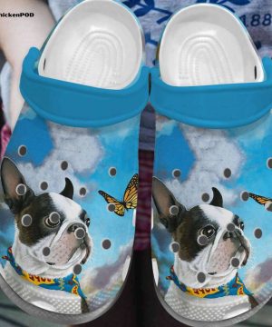 Boston Terrier Personalized Clog Custom Unisex Clogs Comfortablefashion Style Comfortable For Women Men Kid Print 3D Boston Terrier Butterfly Boston Terrier Personalized Clog Custom Unisex Clogs Comfortablefashion Style Comfortable For Women Men Kid Print 3D Boston Terrier Butterfly