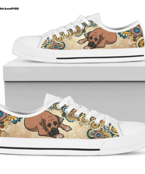 Boxer Low Top Shoes Gift for Men Women