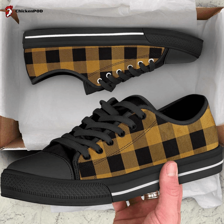 Buffalo Plaid Tennis Low Top Shoes Gift For Men Women Buffalo Plaid Tennis Low Top Shoes Gift For Men Women