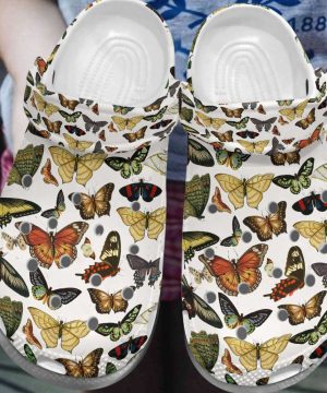Butterflies Life 3D Clog Unisex Shoes For Mother Day – Animal Shoes Clog