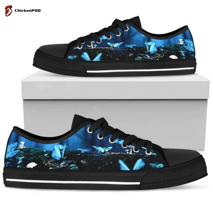 Butterflies Womens Low Top Shoes Gift For Men Women Sneaker Butterflies Womens Low Top Shoes Gift For Men Women Sneaker