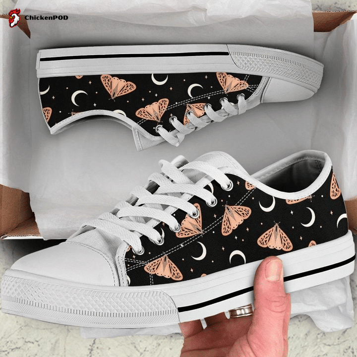 Butterfly Pattern, Boho Pattern Low Top Shoes Gift For Men Women Sneaker Butterfly Pattern, Boho Pattern Low Top Shoes Gift For Men Women Sneaker