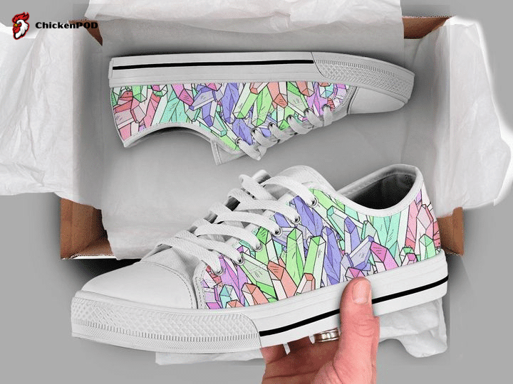 Cartoon Crystals Shoes Low Top Shoes Gift For Men Women Cartoon Crystals Shoes Low Top Shoes Gift For Men Women