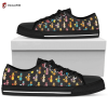 Pineapple Print Low Top Shoes Gift For Men Women Pineapple Print Low Top Shoes Gift For Men Women