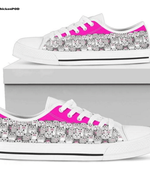 Cat's Women Low Top Shoes Gift for Men Women