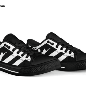 Cat Striped Low Top Shoes Gift for Men Women