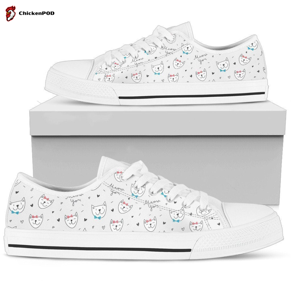 Cat Women Low Top Shoes Gift For Men Women Cat Women Low Top Shoes Gift For Men Women