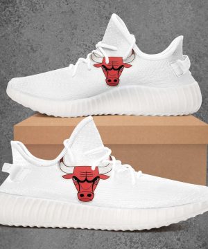 Chicago Bulls Nba Yeezy Sneaker For Men Women Fans 3