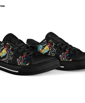 Chicken Chaos Colors Low Top Shoes Gift for Men Women
