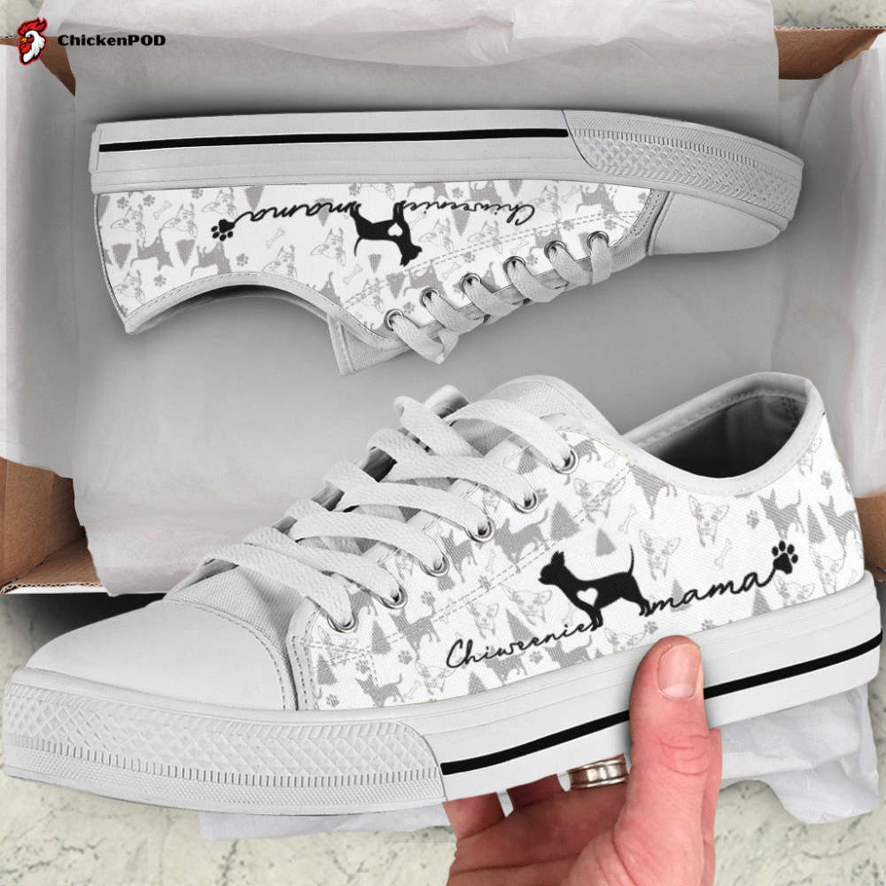 Chiweenie Low Top Shoes Gift For Men Women Sneaker Chiweenie Low Top Shoes Gift For Men Women Sneaker
