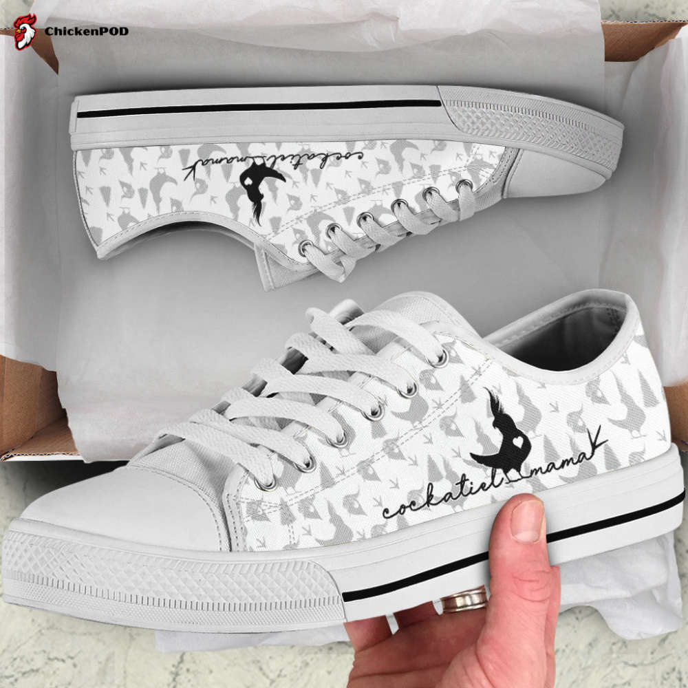 Cockatiel Low Top Shoes Gift For Men Women Sneaker Cockatiel Low Top Shoes Gift For Men Women Sneaker