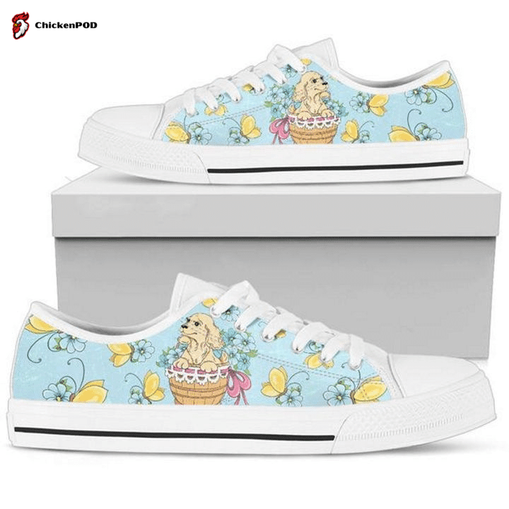 Cocker Spaniel Low Top Shoes Gift For Men Women Cocker Spaniel Low Top Shoes Gift For Men Women