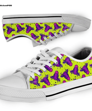 Cow Lovers Pattern Low Top Shoes Gift for Men Women