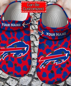 Custom Team Logo Name Football Cow Animal Print New Style Clog Unisex Clogs Shoes