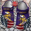 Chiefs Unisex Clogs Personalized Kc Chiefs Football Ripped Claw Clog Shoes