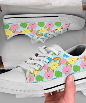 Cute Clouds Low Top Shoes Gift for Men Women