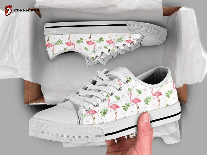 Cute Flamingo Low Top Shoes Gift For Men Women Cute Flamingo Low Top Shoes Gift For Men Women