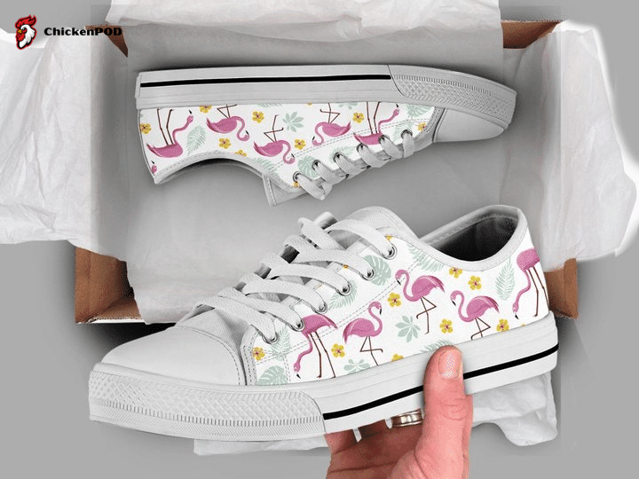 Cute Flamingo Low Top Shoes Gift For Men Women Cute Flamingo Low Top Shoes Gift For Men Women