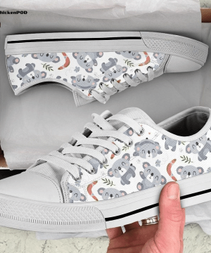 Cute Koala Low Top Shoes Gift for Men Women