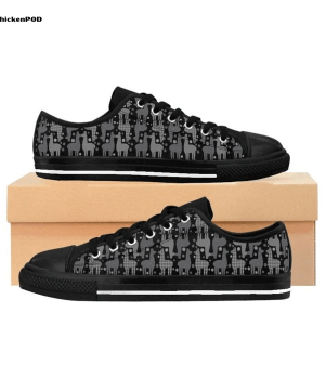 Cute Llama Tennis Low Top Shoes Gift for Men Women