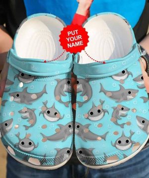 Cute Sharks Pattern Unisex Clogs Clog Shoes Shark Unisex Clogs