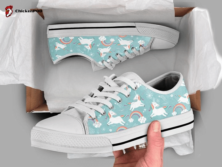 Cute Unicorn Low Top Shoes Gift For Men Women Cute Unicorn Low Top Shoes Gift For Men Women
