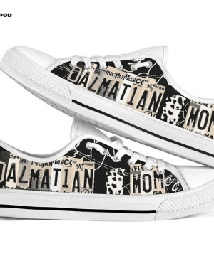 Dalmatian Mom Low Top Shoes Gift for Men Women