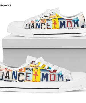 Dancing Mom Low Top Shoes Gift for Men Women