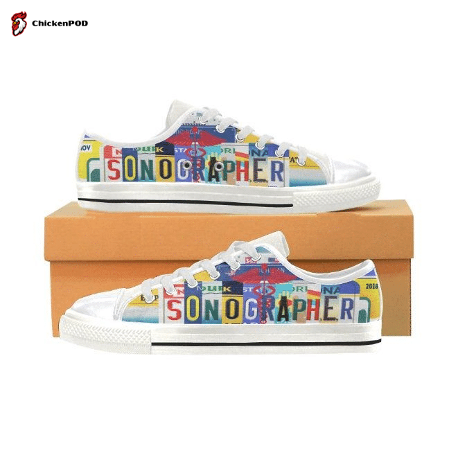 Diagnostic Medical Sonographer Low Top Shoes Gift For Men Women Diagnostic Medical Sonographer Low Top Shoes Gift For Men Women