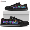 Dinosaur Cartoon Low Top Shoes Gift For Men Women Dinosaur Cartoon Low Top Shoes Gift For Men Women