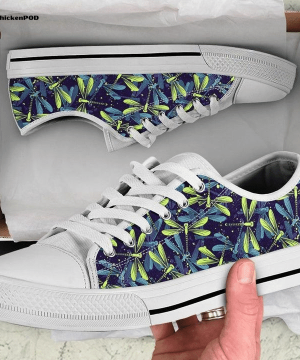 Dragonflies With Insects Low Top Shoes Gift for Men Women