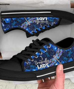 Dragonfly Mystery Low Top Shoes Gift for Men Women