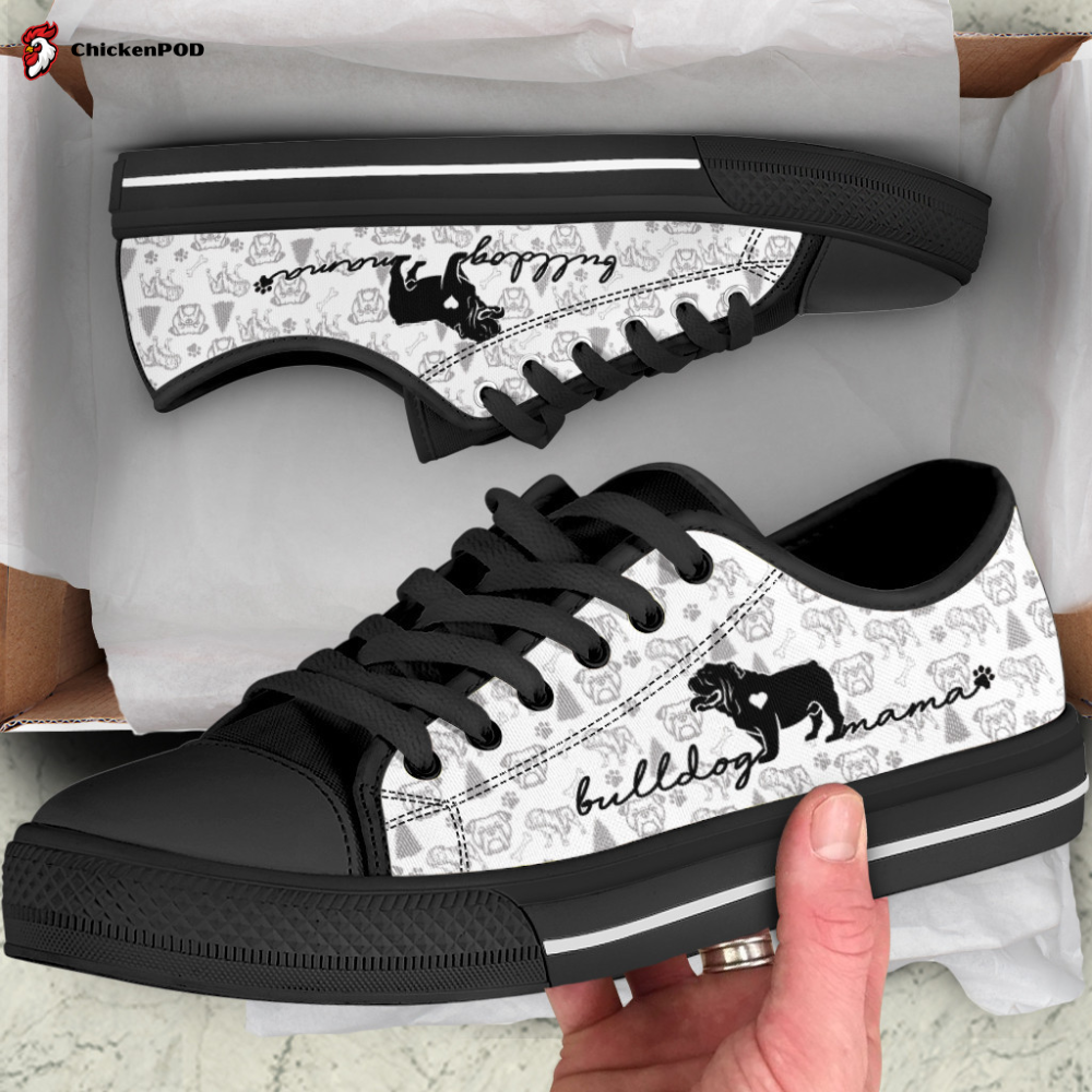 English Bulldog Low Top Shoes Gift For Men Women Sneaker English Bulldog Low Top Shoes Gift For Men Women Sneaker