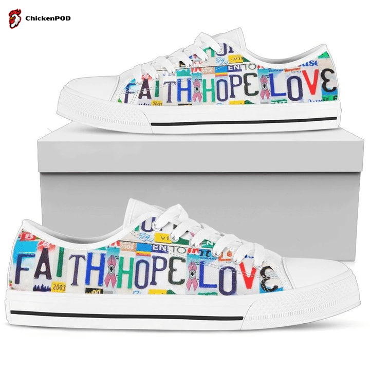 Faith Hope Love Low Top Shoes Gift For Men Women Faith Hope Love Low Top Shoes Gift For Men Women