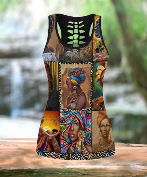 Fan Gifts African Girl Legging & Tank top JJ-ML
