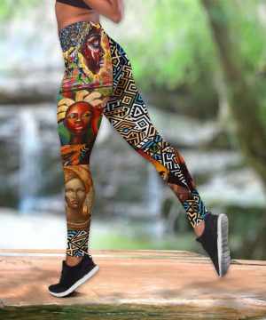 Fan Gifts African Girl Legging &Amp; Tank Top Jj-Ml 4 Fan Gifts African Girl Legging &Amp; Tank Top Jj-Ml 3