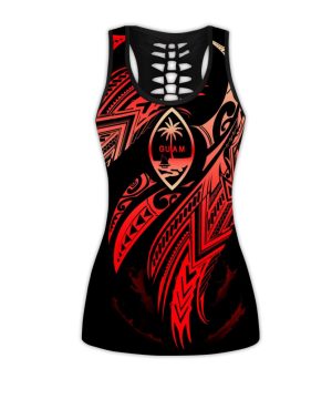 Fan Gifts Amazing Guam Polynesian D Tattoo Legging & Tank top ML