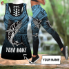 Fan Gifts Butterfly Nana Customized Name Combo Legging Tanktop Fan Gifts Butterfly Nana Customized Name Combo Legging Tanktop