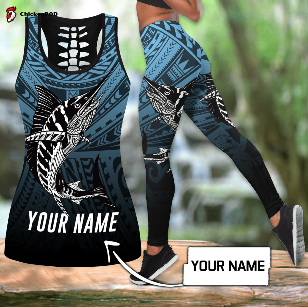 Fan Gifts Amazing Polynesian Mahi Mahi Go Fishing Personalized Deluxe Legging &Amp; Tank Top Ml Sn Fan Gifts Amazing Polynesian Mahi Mahi Go Fishing Personalized Deluxe Legging &Amp; Tank Top Ml Sn