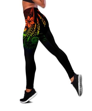 Fan Gifts Amazing Polynesian Tattoo And Frangipani Flower Deluxe Legging &Amp; Tank Top Ml 4 Fan Gifts Amazing Polynesian Tattoo And Frangipani Flower Deluxe Legging &Amp; Tank Top Ml 3
